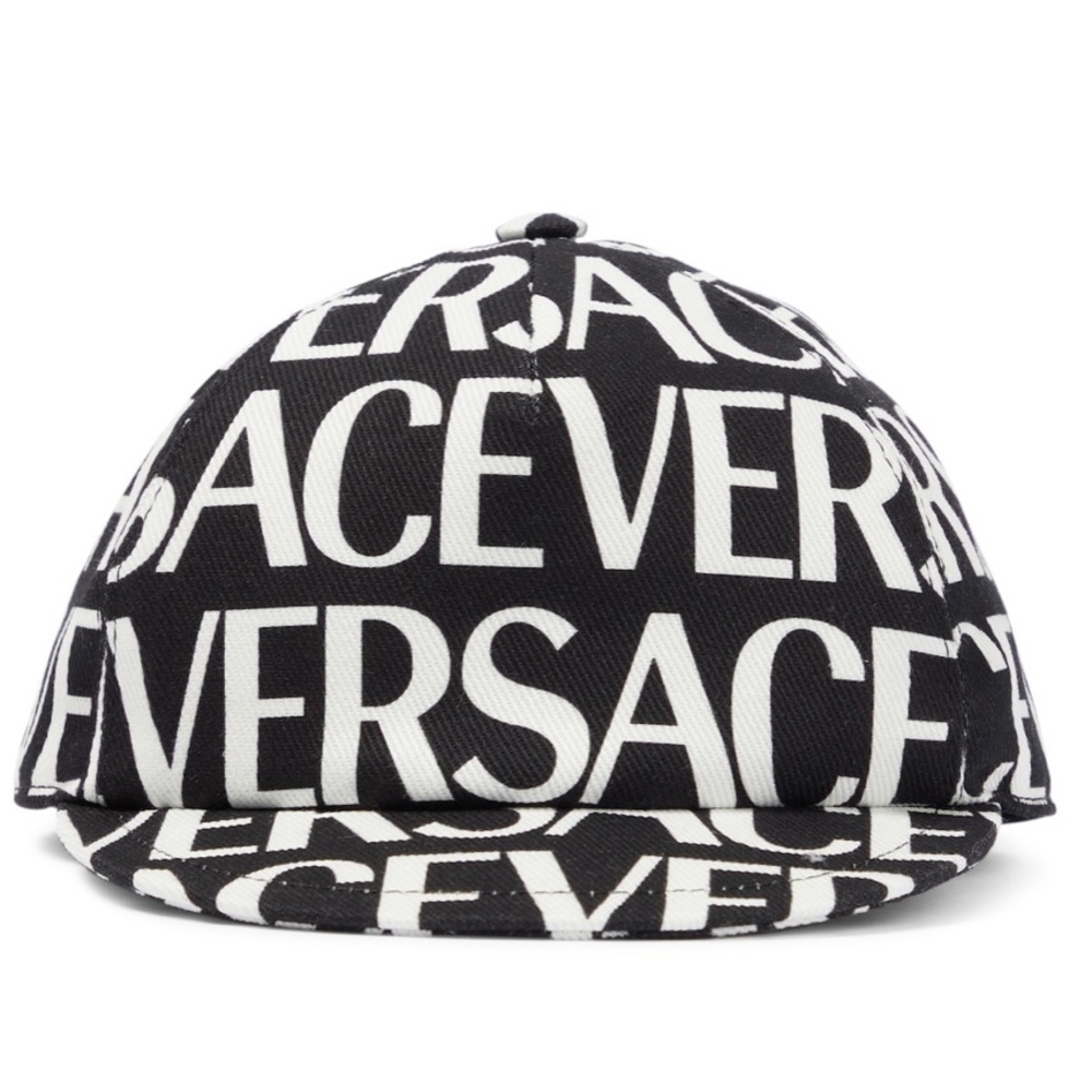 Versace Logo cotton cap